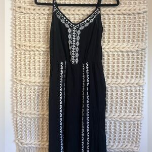 SUZY SHIER XS Black Maxi Dress